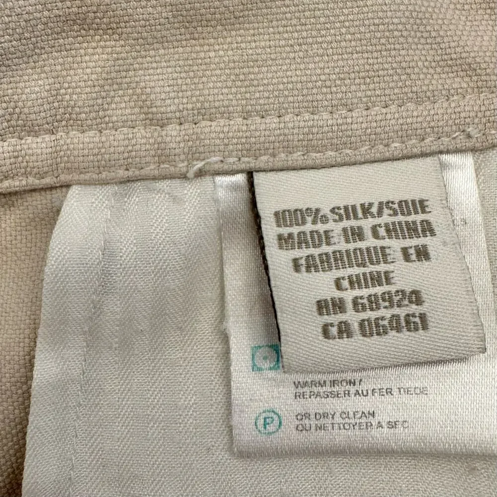 Axis Silk Flat Front Chino Shorts 38